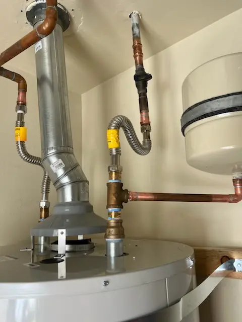 Water heater installation and plumbing repair in Granger